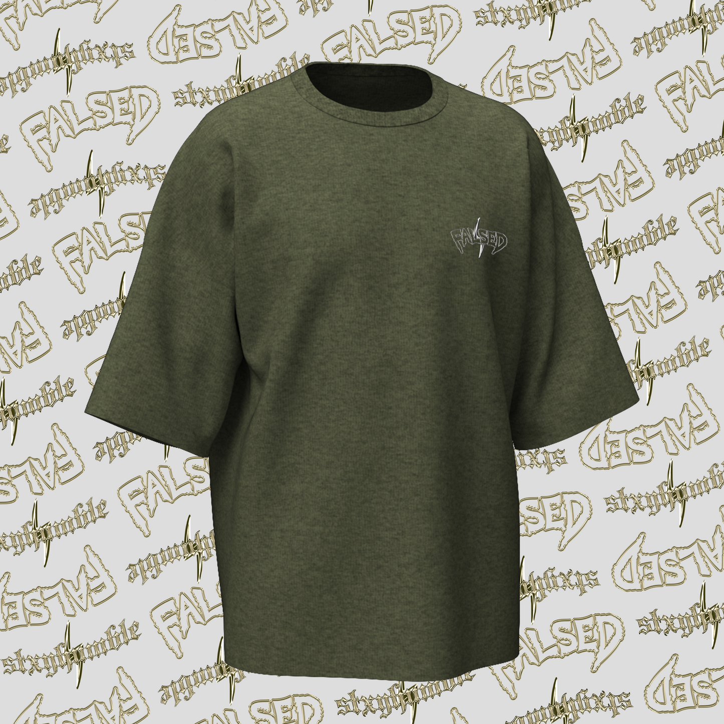FALSED x STXYHUMBLE Oversized Tee